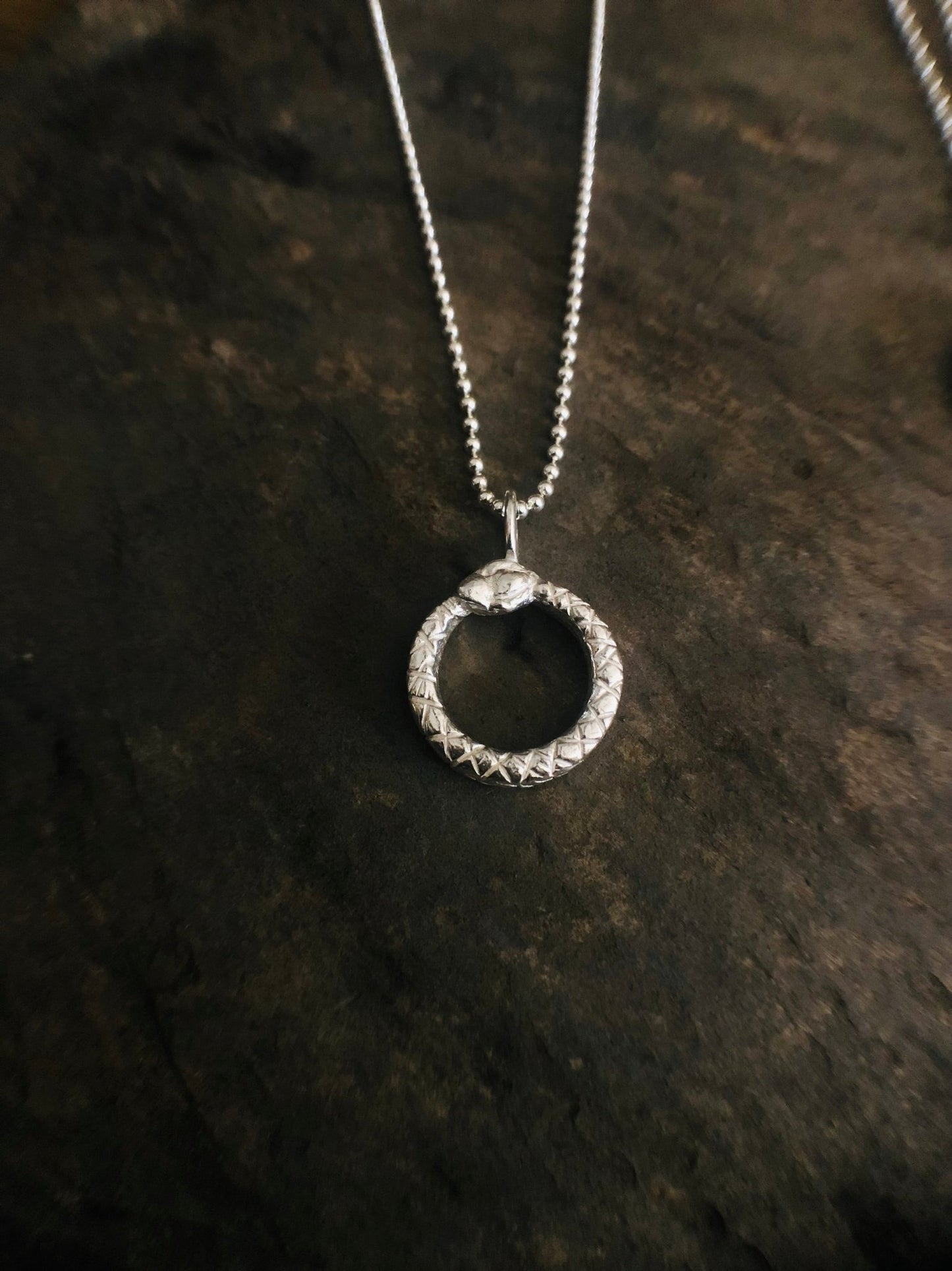 Ouroboros: The Eternal Circle of Life | Handcrafted Pendant of Eternity, Life & Rebirth - Relic
