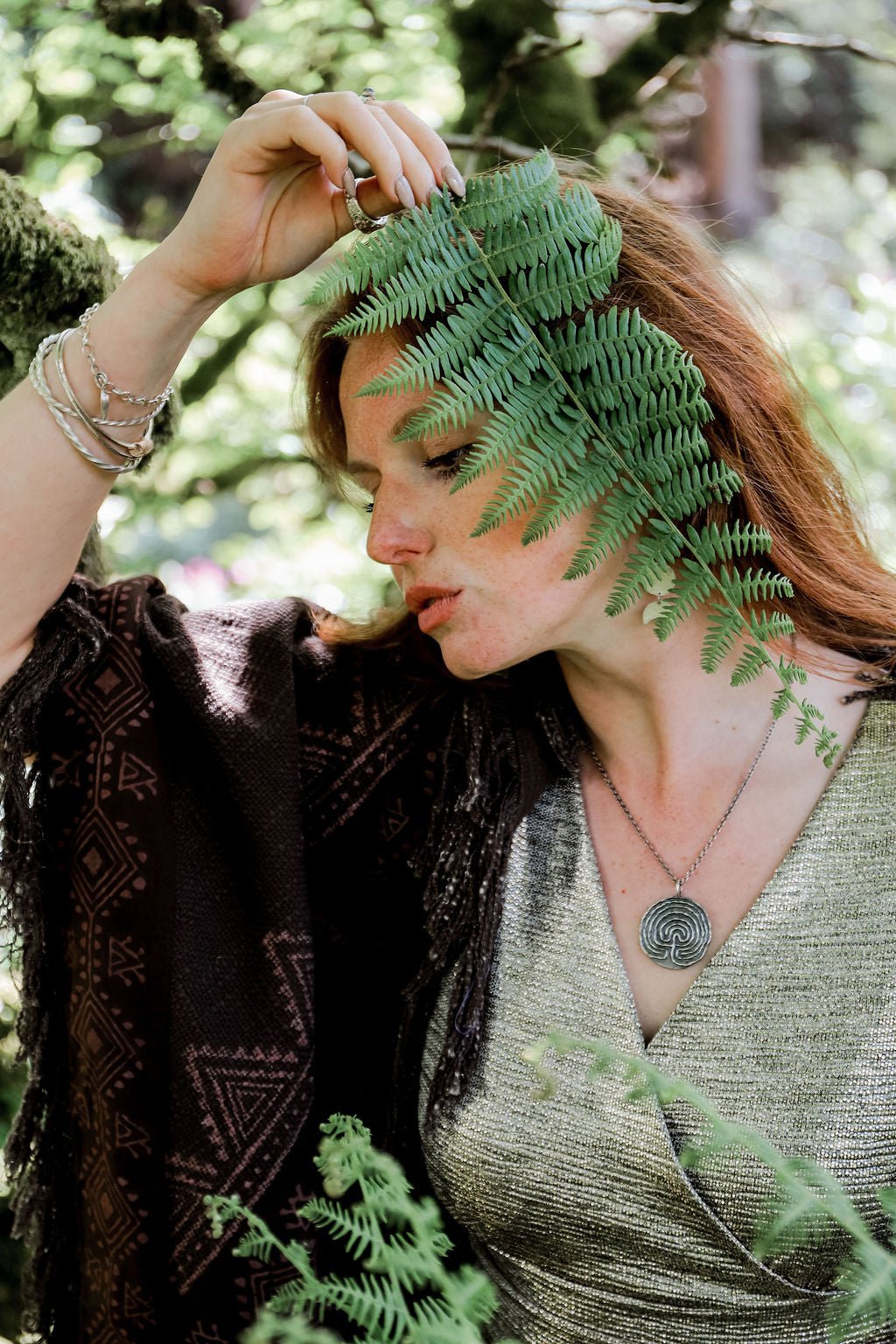 Seeker's Path Handmade Celtic Labyrinth Pendant | A Talisman of Spiritual Journey, Clarity, and Transformation - Relic