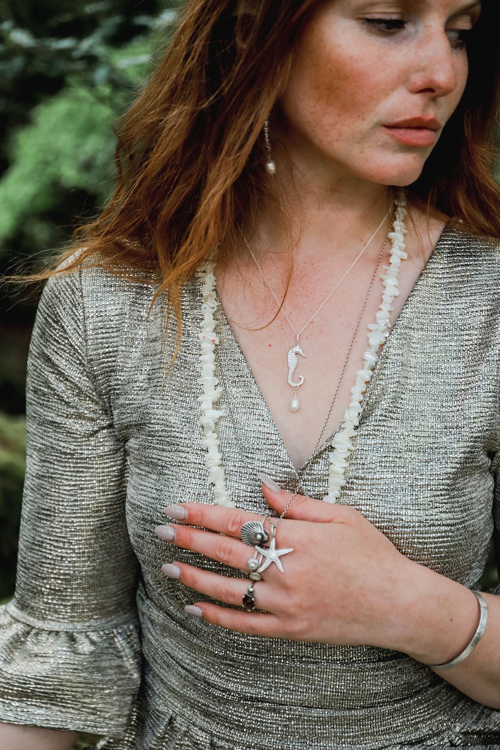 Star of the Sea | Handcrafted Fine Silver Starfish Pendant - Relic