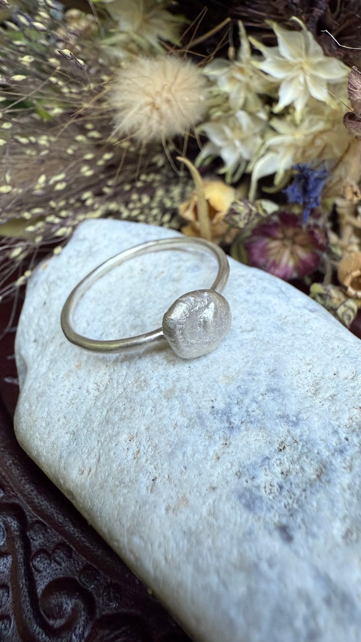 The Elemental Ember Ring | Handcrafted in Molten Recycled Silver - Relic