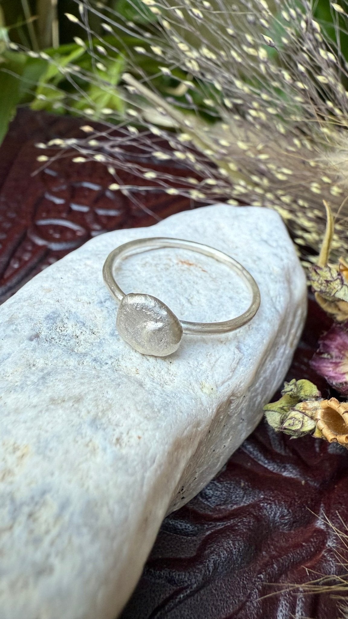 The Elemental Ember Ring | Handcrafted in Molten Recycled Silver - Relic