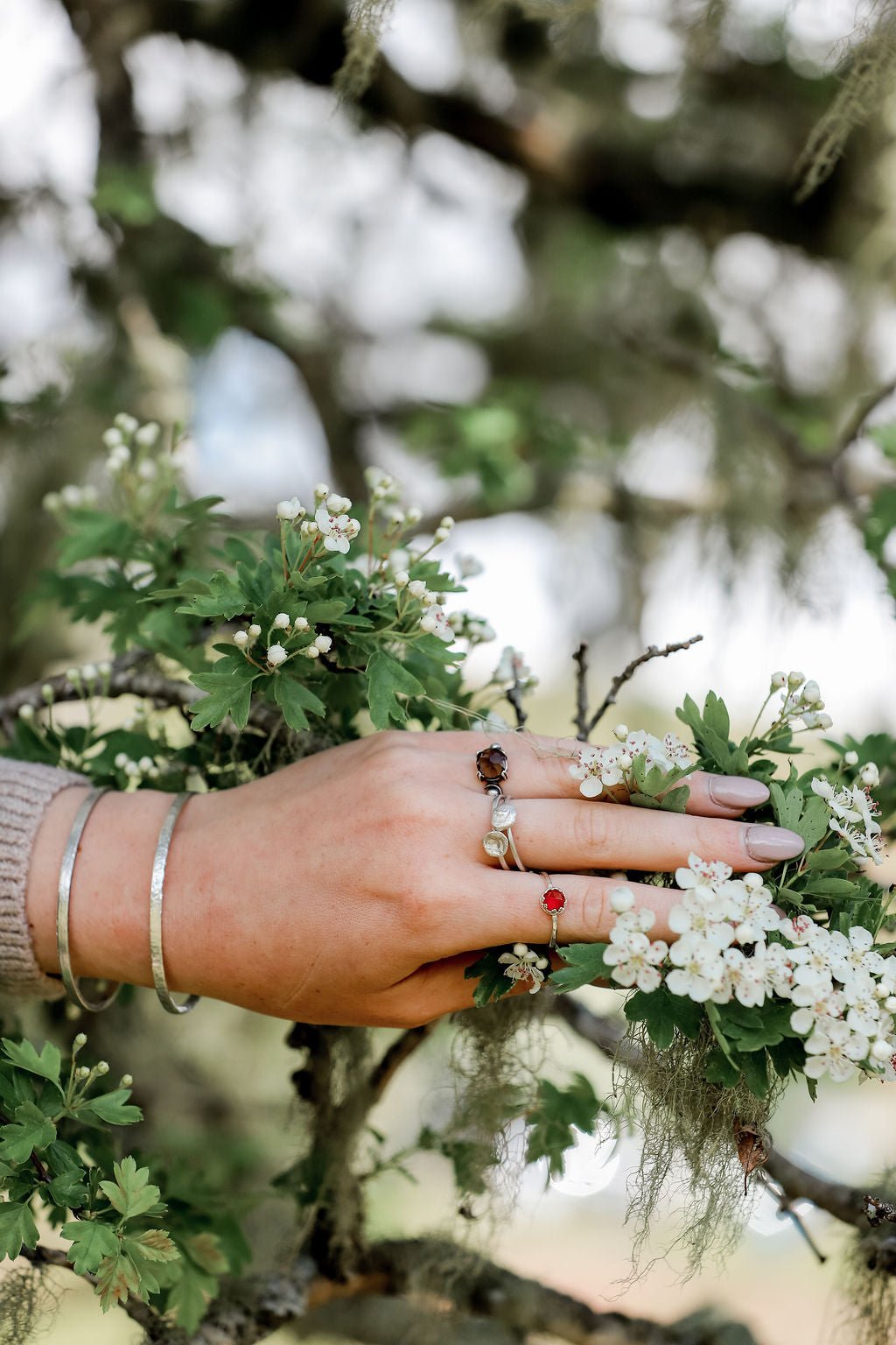 The Elemental Ember Ring | Handcrafted in Molten Recycled Silver - Relic