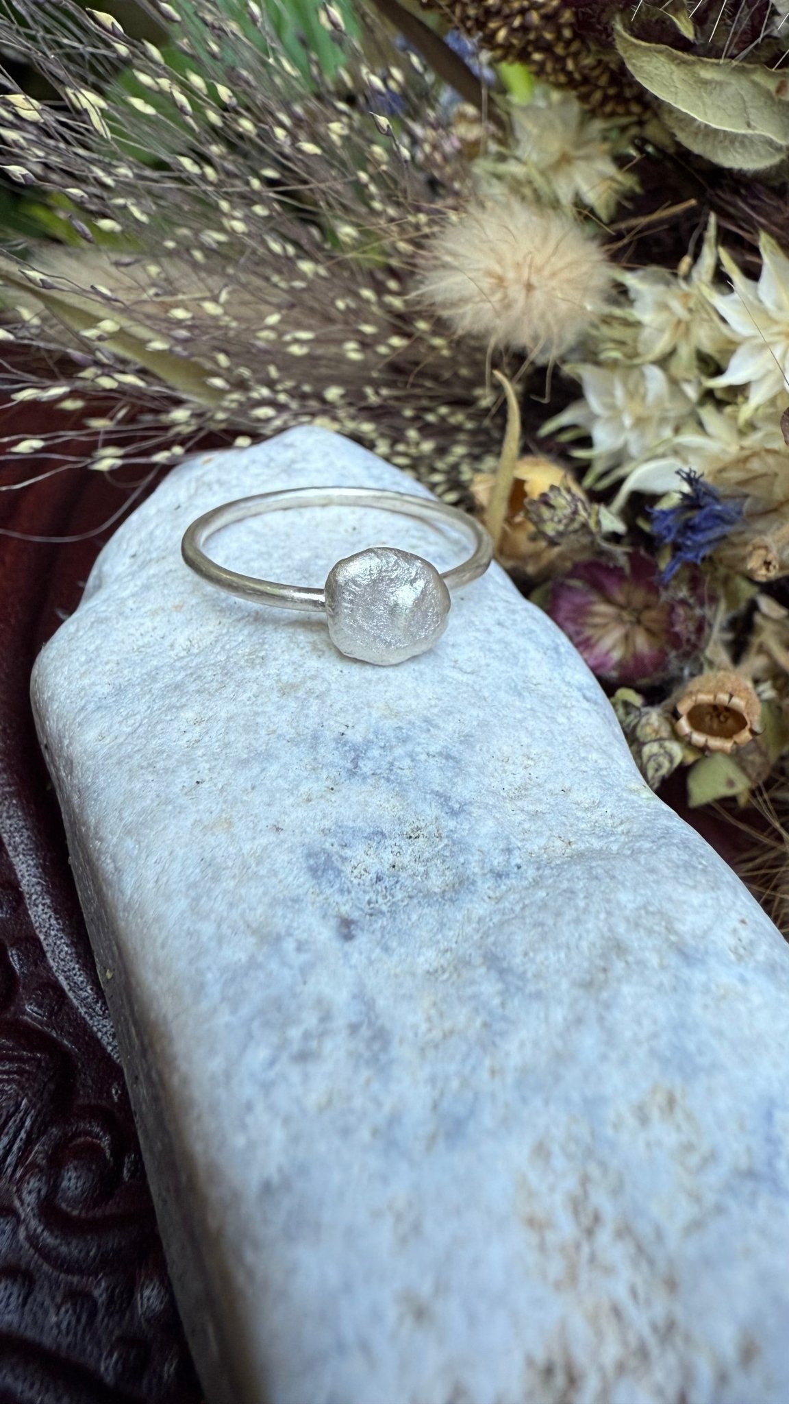 The Elemental Ember Ring | Handcrafted in Molten Recycled Silver - Relic
