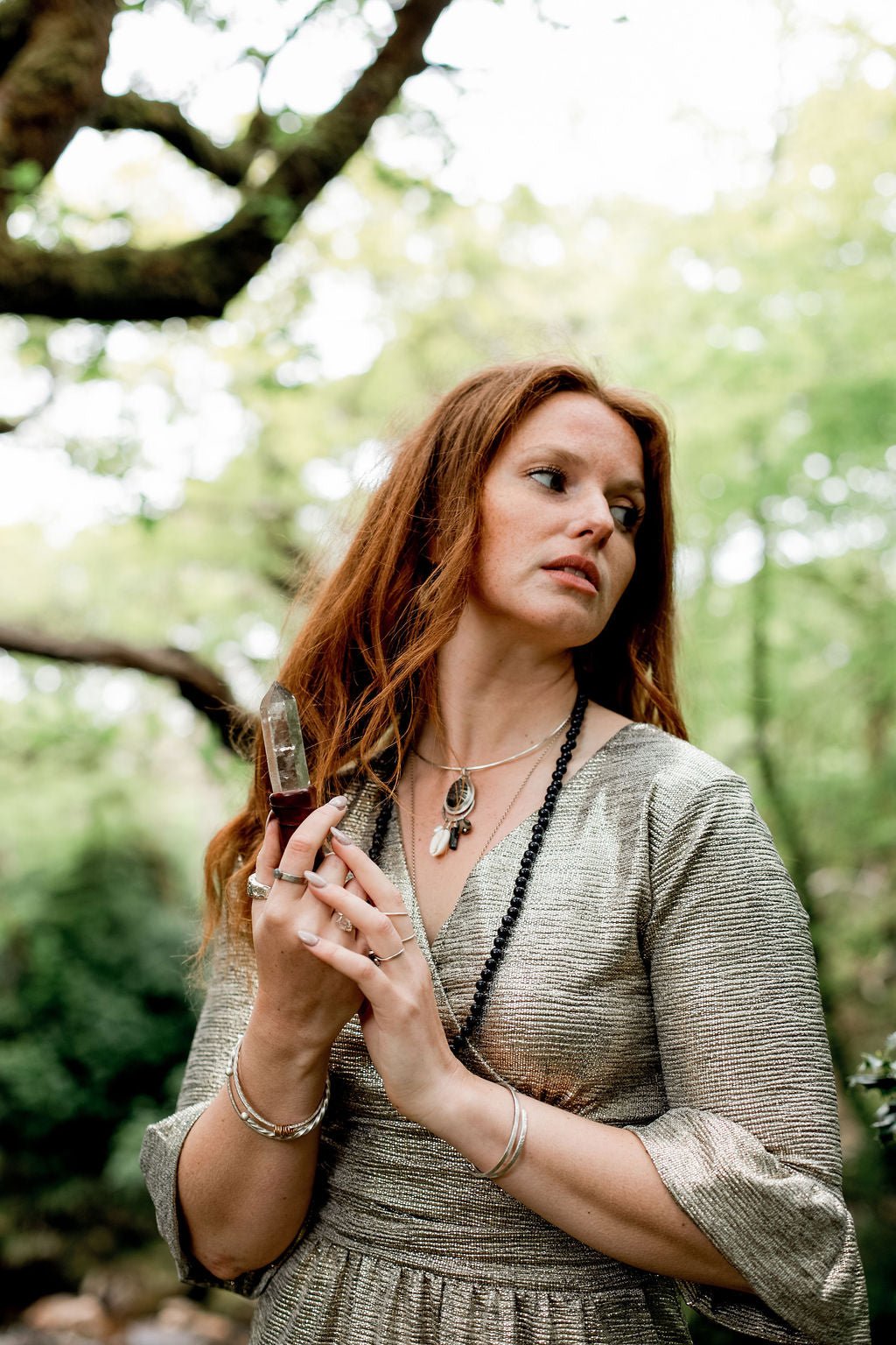 Tide Priestess Talismanic Pendant | Druzy Quartz & Protective Charms - Relic