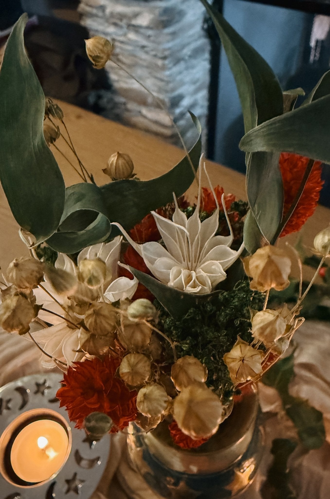 Christmas Dried Flower Bouquet - Relic