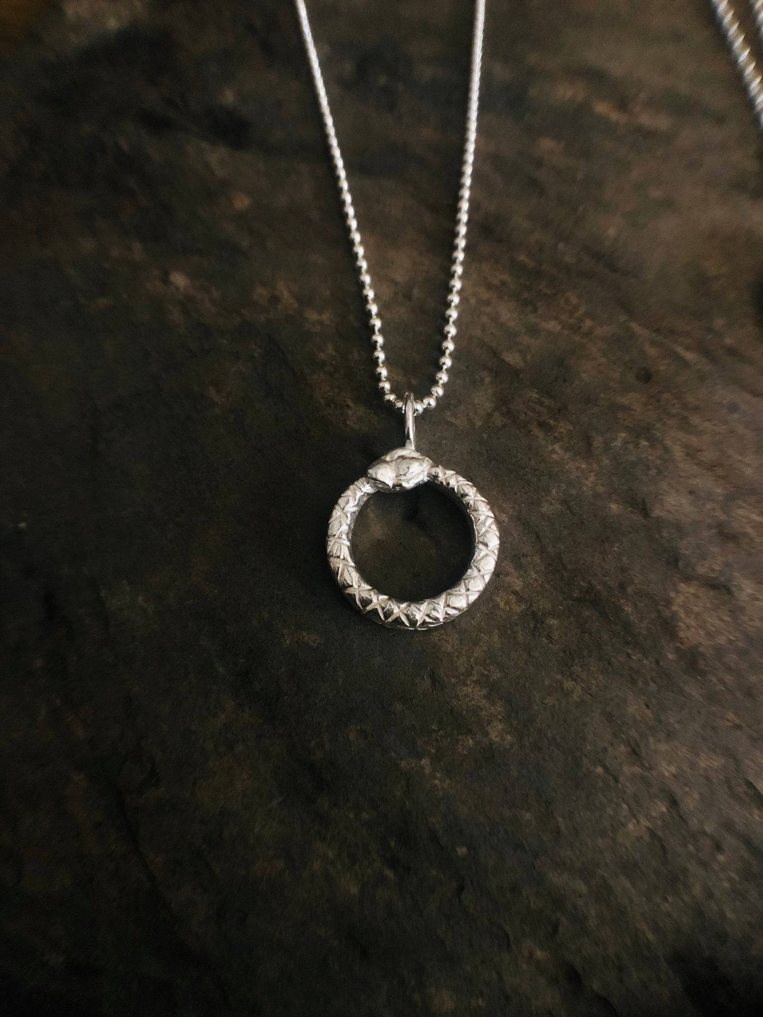 Ouroboros: The Eternal Circle of Life | Handcrafted Pendant of Eternity, Life & Rebirth - Relic