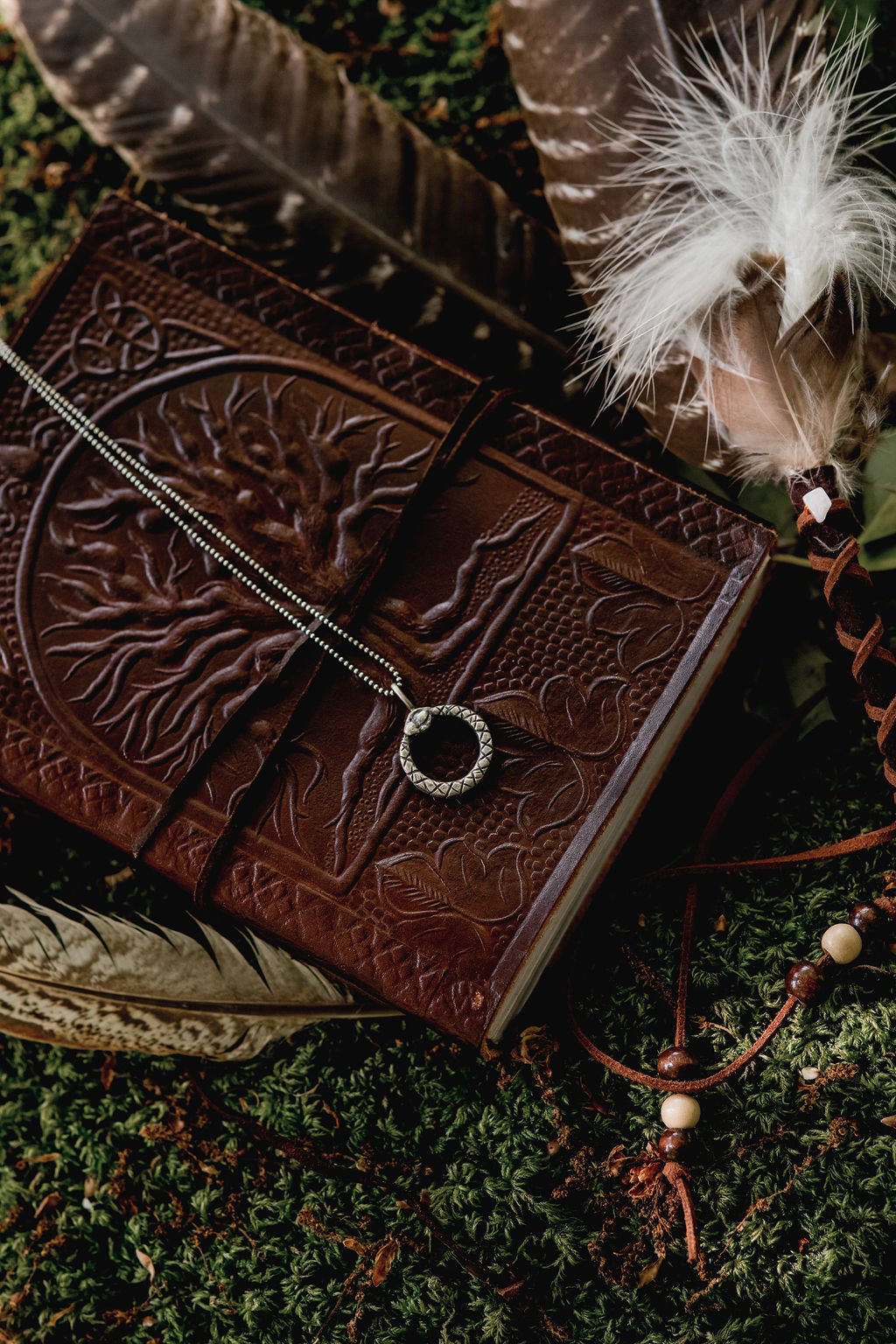 Ouroboros: The Eternal Circle of Life | Handcrafted Pendant of Eternity, Life & Rebirth - Relic