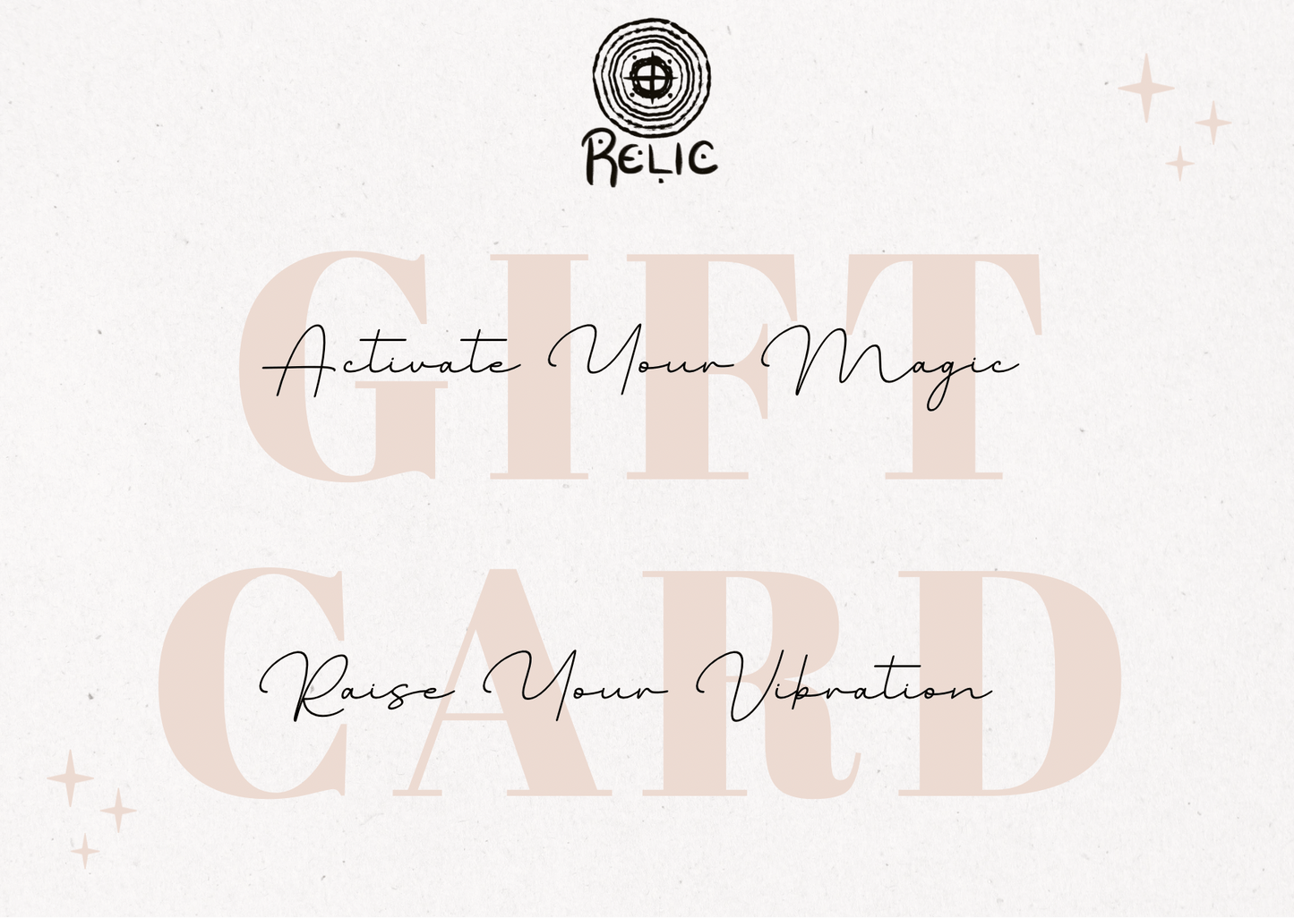 Relic Gift Card - Relic